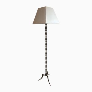 Brass Floor Lamp from Maison Jansen, 1950s-AVC-1800421