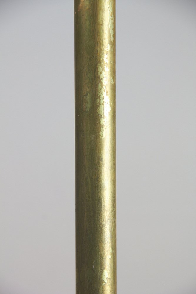 Brass Floor Lamp from Stilux Milano, 1950s