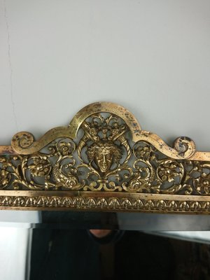 Brass Frame Mirror, 1890s-AJN-1709092