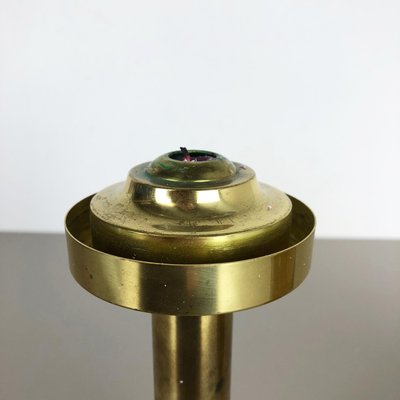 Brass & Glass Claudia Candleholder by Hans-Agne Jakobsson for Markaryd, Sweden, 1960s-QZ-1156573