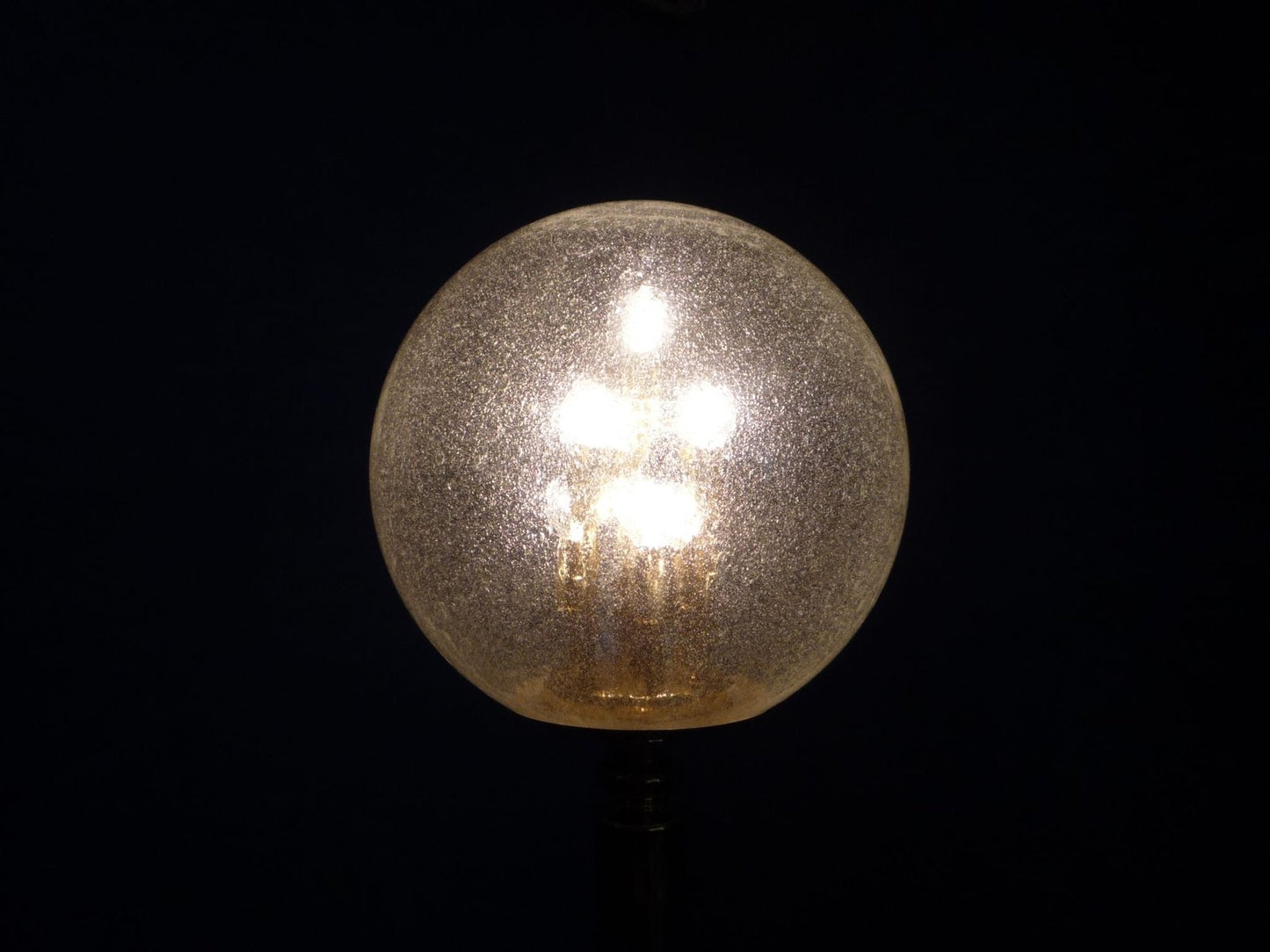 Brass & Glass Floor Lamp from Leclair and Schäfer, 1960s