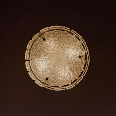 Brass & Glass Light Fixture from Kaiser Leuchten, 1960s-VDW-959083