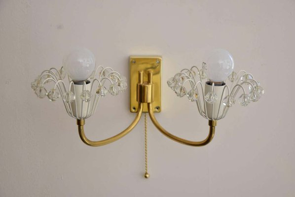 Brass & Glass Sconces by Emil Stejnar-SPD-1131087