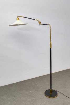 Brass Ground Lamp, Italy, 1950s-LMR-1367066