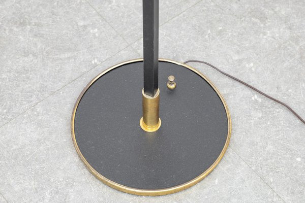 Brass Ground Lamp, Italy, 1950s-LMR-1367066