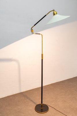 Brass Ground Lamp, Italy, 1950s-LMR-1367066