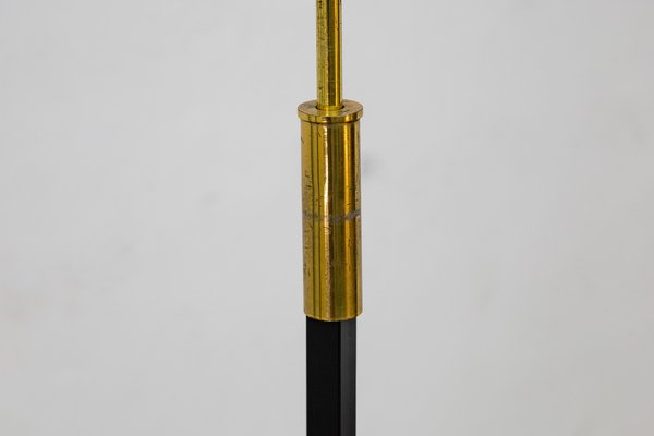 Brass Ground Lamp, Italy, 1950s-LMR-1367066