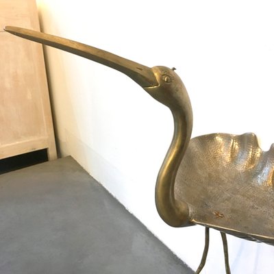 Brass Ibis Sculpture, France, 1960s-BVG-973734