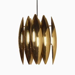 Brass Kastor Pendant Lamp by John Hammerborg for Fog & Mørup-BPJ-1187724