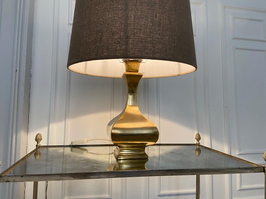 Brass Lamp in the style of Maria Pergay, 1970s-JG-1364147