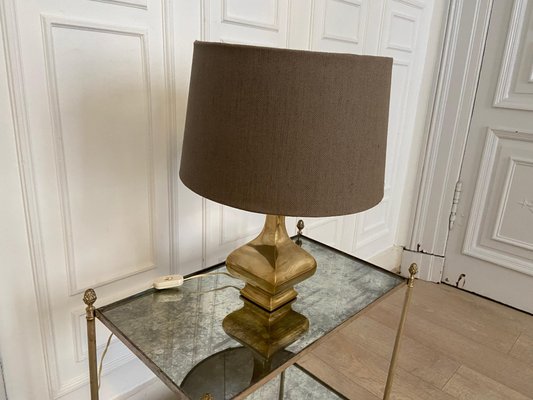 Brass Lamp in the style of Maria Pergay, 1970s-JG-1364147