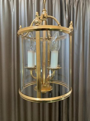 Brass Lantern by Gaetano Sciolari, Italy, 1970-IJR-1183065