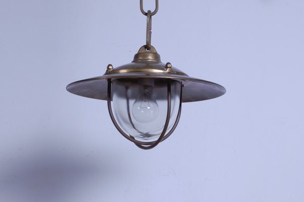 Brass Lantern Ceiling Light-XSG-1167457