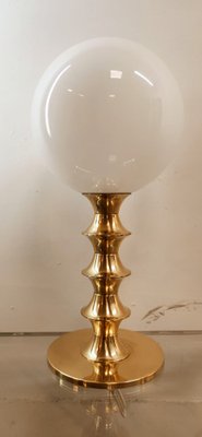 Brass Light with White Sphere-QLH-1816645