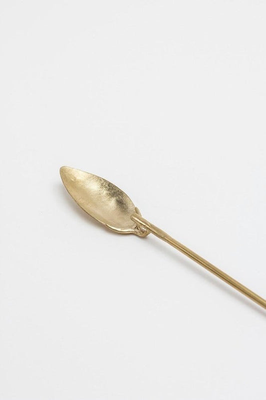 Brass Ligula Spoon by Raquel Vidal and Pedro Paz