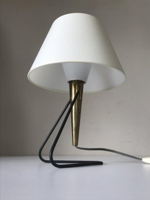 Brass & Metal Table Lamp, 1960s-NER-1354817