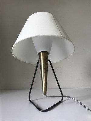 Brass & Metal Table Lamp, 1960s-NER-1354817