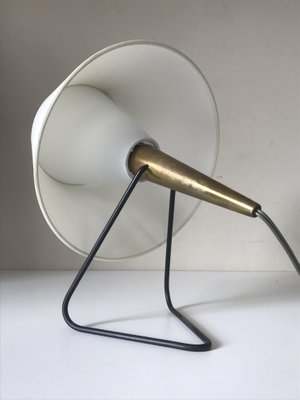 Brass & Metal Table Lamp, 1960s-NER-1354817