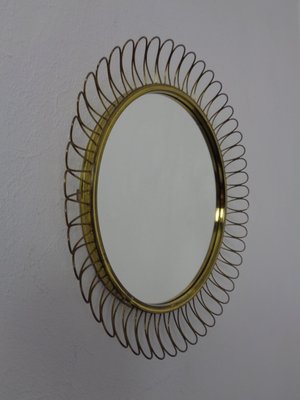 Brass Mirror by Josef Frank for Svenskt Tenn, 1960s-RDW-2041729