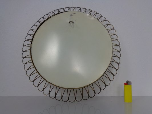 Brass Mirror by Josef Frank for Svenskt Tenn, 1960s-RDW-2041729