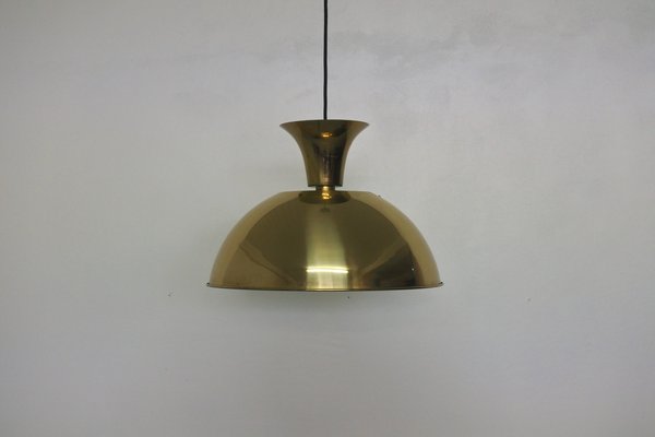 Brass Model P65 Pendant Lamp or Chandelier by Florian Schulz, Germany, 1976-IM-684981