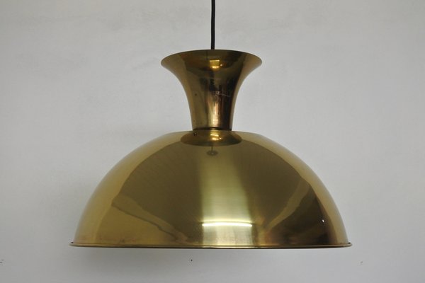 Brass Model P65 Pendant Lamp or Chandelier by Florian Schulz, Germany, 1976-IM-684981