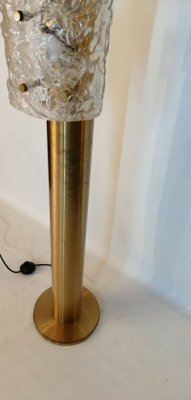 Brass & Murano Glass Floor Lamp by Angelo Brotto for Esperia, 1970s-FIP-1183071