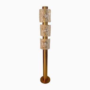 Brass & Murano Glass Floor Lamp by Angelo Brotto for Esperia, 1970s-FIP-1183071