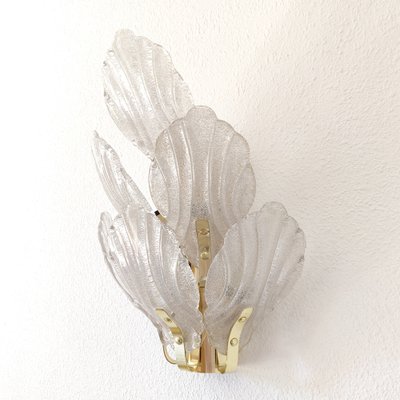 Brass & Murano Sconce, 1960s-CQZ-744193