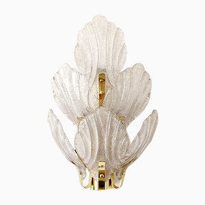 Brass & Murano Sconce, 1960s-CQZ-744193