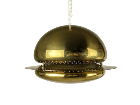 Brass & Optical Glass Nictea Pendant by Tobia & Afra Scarpa for Flos, 1970s, 1971