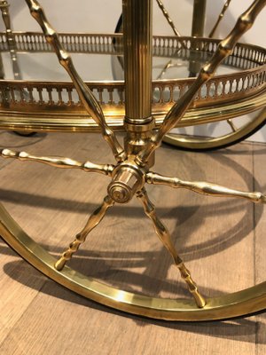 Brass Oval Table from Baguès-BA-1365359