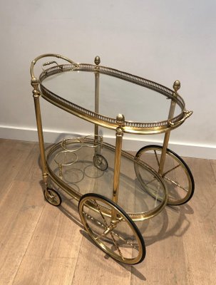 Brass Oval Table from Baguès-BA-1365359