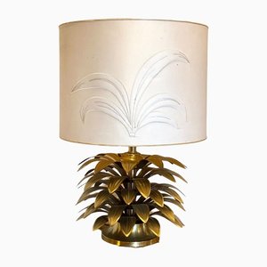 Brass Palm Table Lamp, 1970s-NPC-1238881