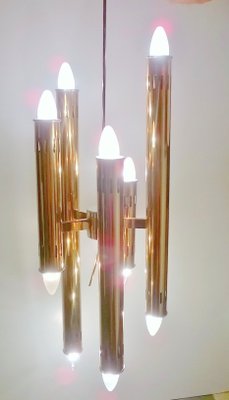 Brass Pendant by Oscar Torlasco, 1970s-EI-203171