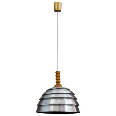 Brass Pendant Lamp by Hans Agne Jakobsson, 1960s-SPD-866229