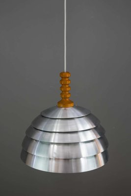 Brass Pendant Lamp by Hans Agne Jakobsson, 1960s-SPD-866229