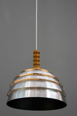 Brass Pendant Lamp by Hans Agne Jakobsson, 1960s-SPD-866229