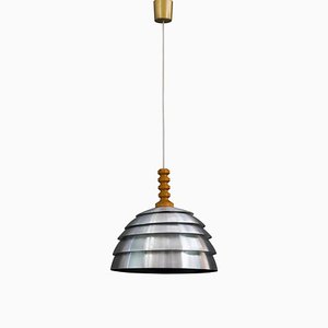 Brass Pendant Lamp by Hans Agne Jakobsson, 1960s-SPD-866229