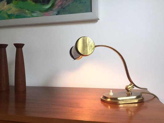 Brass Piano Lamp from Kaiser, 1950s-WSA-831390