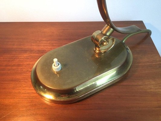 Brass Piano Lamp from Kaiser, 1950s-WSA-831390