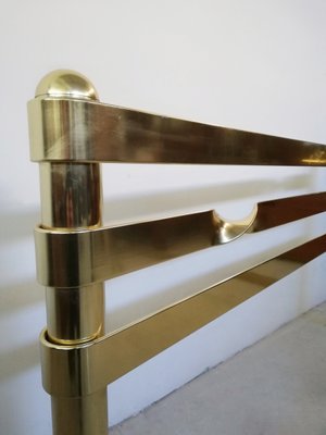 Brass Plated Metal Double Bed, 1970s-UIW-1186553