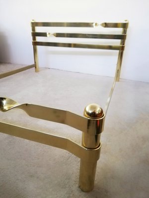 Brass Plated Metal Double Bed, 1970s-UIW-1186553