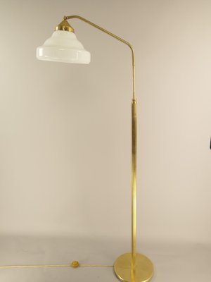 Brass Pull-Out Floor Lamp, Berlin, 1920s-KDB-1735580