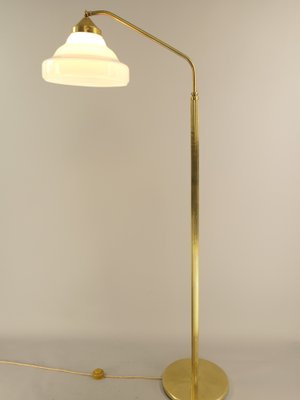 Brass Pull-Out Floor Lamp, Berlin, 1920s-KDB-1735580