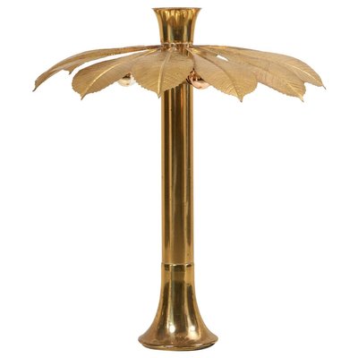 Brass Rhubarb Floor Lamp by Tommaso Barbi, 1970s-VLZ-631940