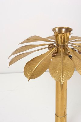 Brass Rhubarb Floor Lamp by Tommaso Barbi, 1970s-VLZ-631940