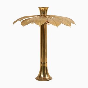 Brass Rhubarb Floor Lamp by Tommaso Barbi, 1970s-VLZ-631940