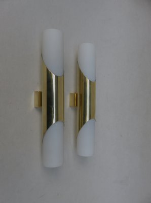 Brass Sconces from Neuhaus-Leuchten Heinz Neuhaus, 1960s, Set of 2-EY-541633