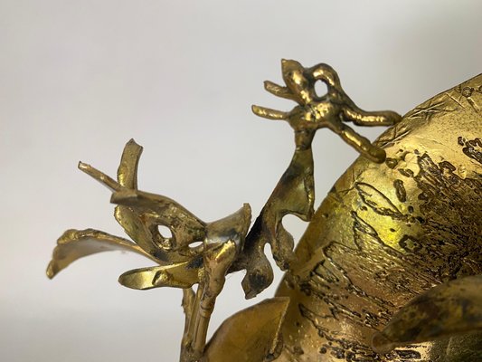 Brass Sculpture in Brass and Aluminium by Tossello, 1999-UR-1706805